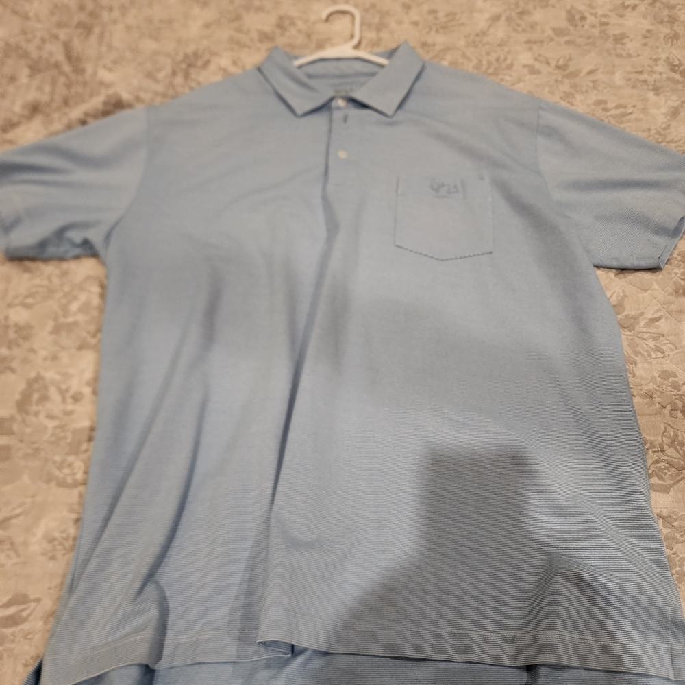 Sky Blue Polo Shirt for Men